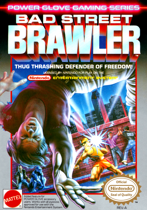 Bad Street Brawler (USA) box art